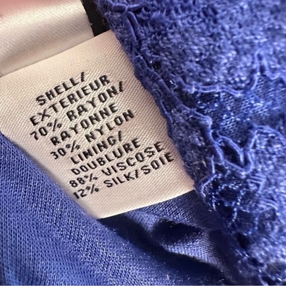 Diane von Furstenburg Zarita Royal Blue Lace Dress - Picture 8 of 11